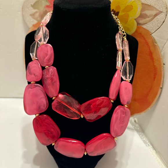 Golden girls statement Necklace, Minimalist Golden Hypoallergenic… - Picture 7 of 12